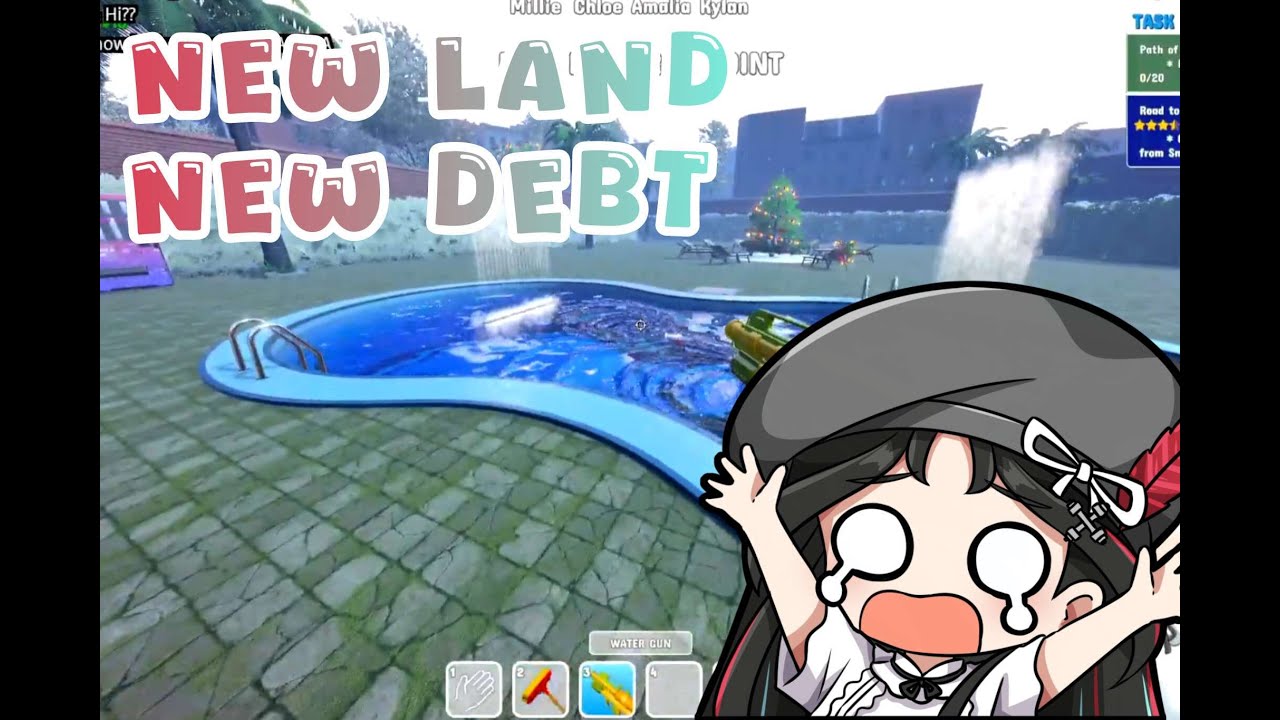 【 Waterpark Simulator 】MONEY MONEY MONEYY!! Ep.09 ❤︎ Lenzie Ash C. Rebellion ❤︎