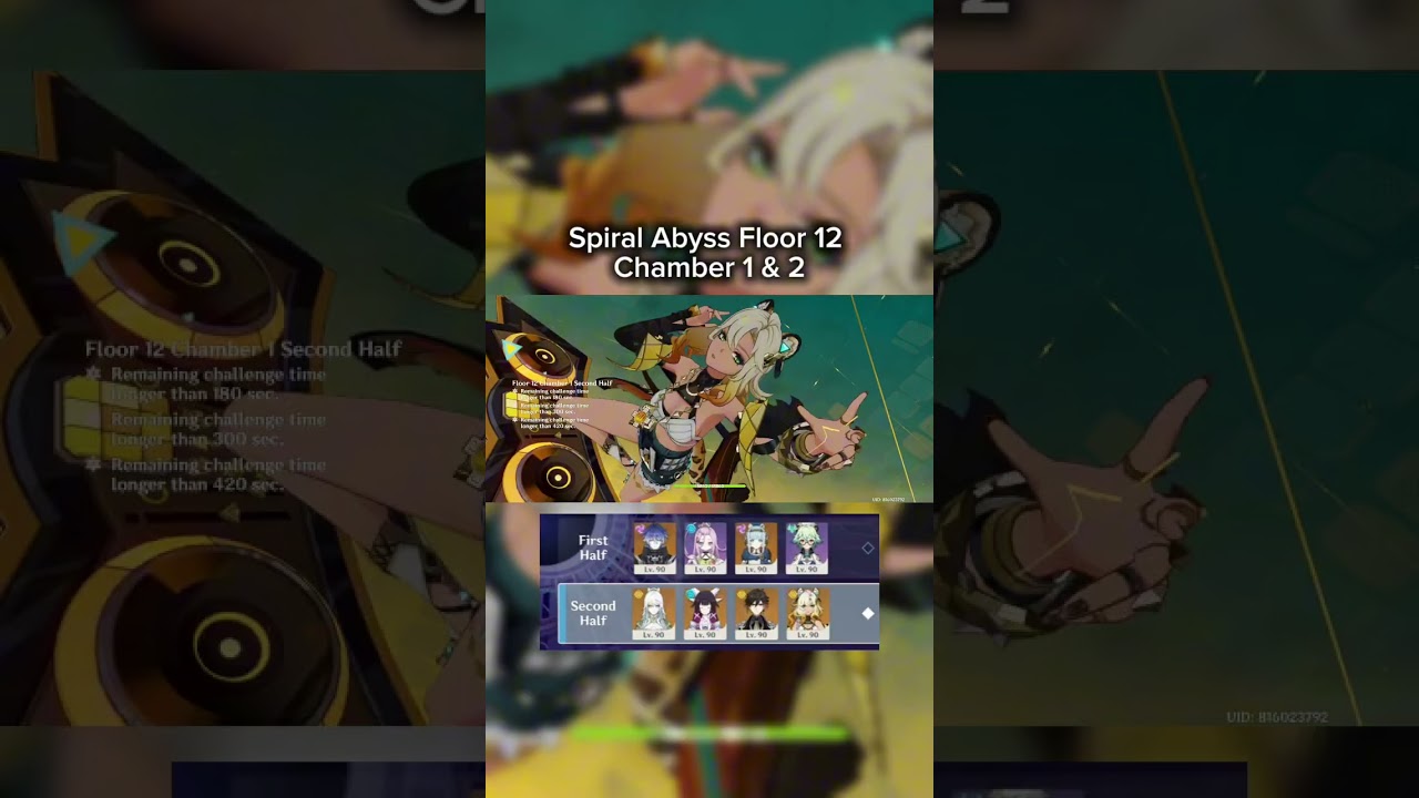 Spiral Abyss Floor 12 Lunar Charged and Lunar Crystallize Teams