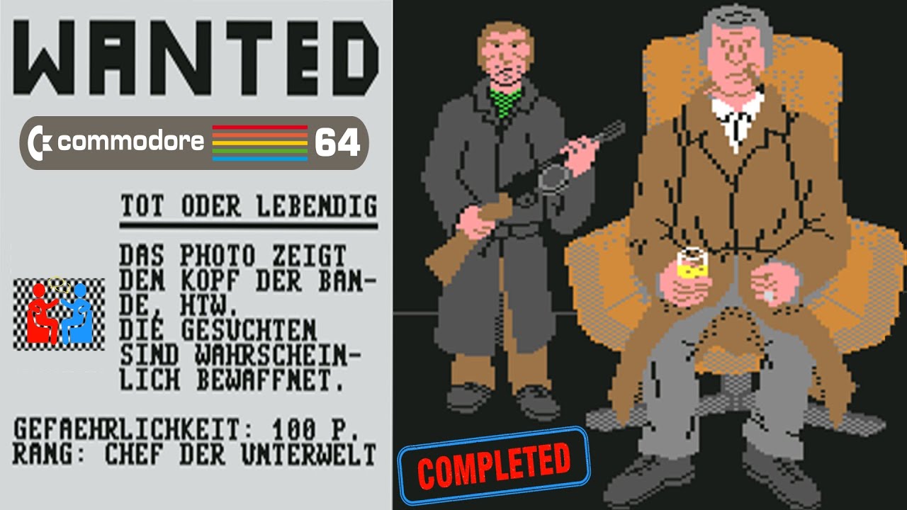 Mafia - Igelsoft - (1986) - C64 - Commodore 64 - Longplay - Walkthrough - Let's Play - C64games