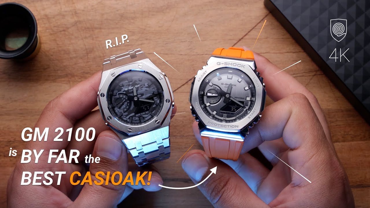 G-Shock killed the Casioak kit hype with this release! GM-2100-1AER Review!