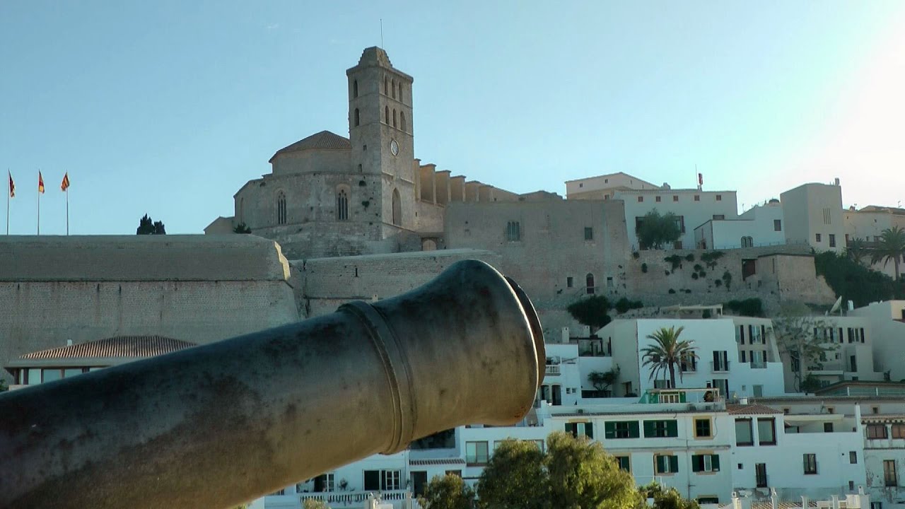 Spain Balearic Island Ibiza - Dalt Vila UNESCO world cultural heritage