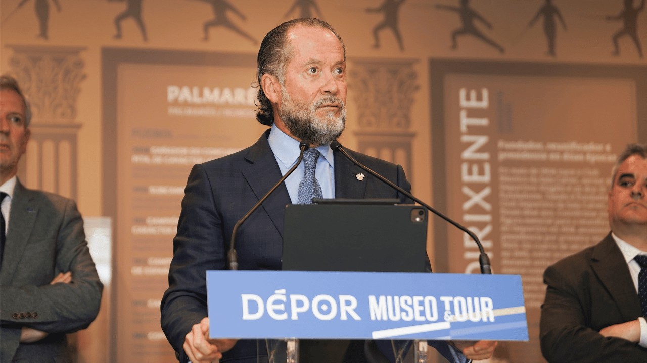 Discurso de Juan Carlos Escotet Rodríguez en la inauguración del Dépor Museo&Tour