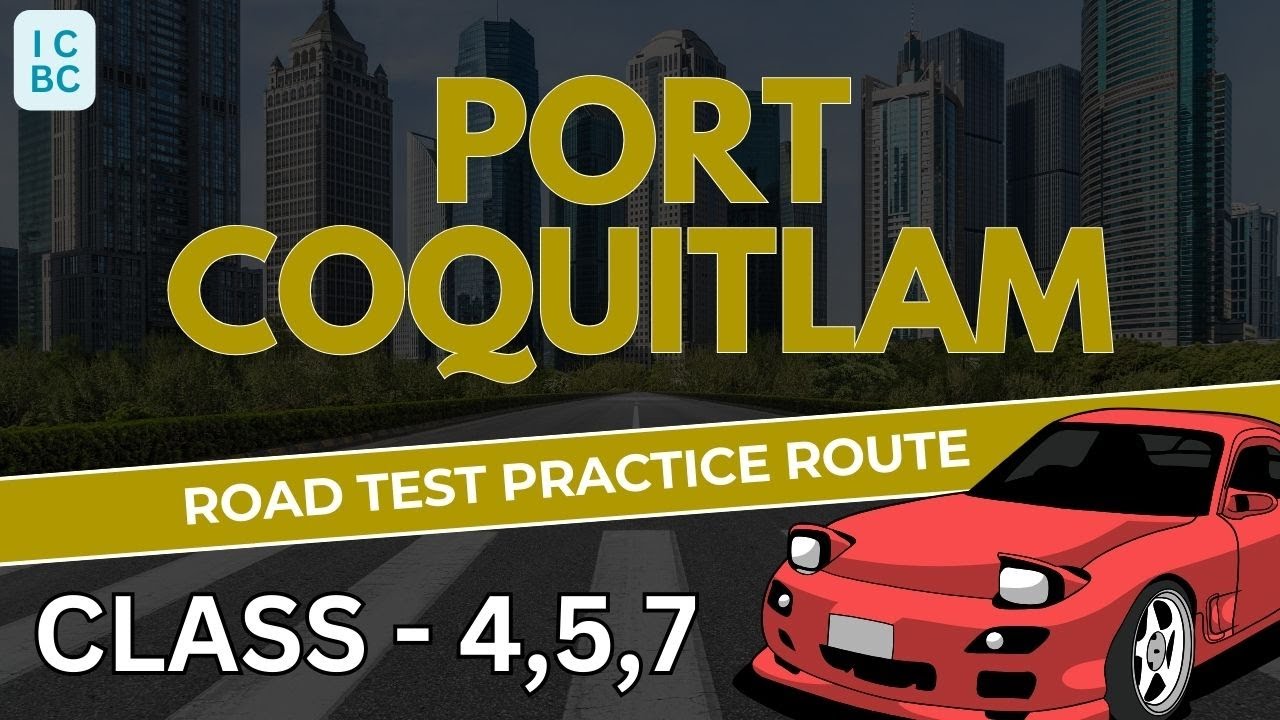 ICBC Port Coquitlam Practice Road Test | Demo, Class 5 #britishcolumbia