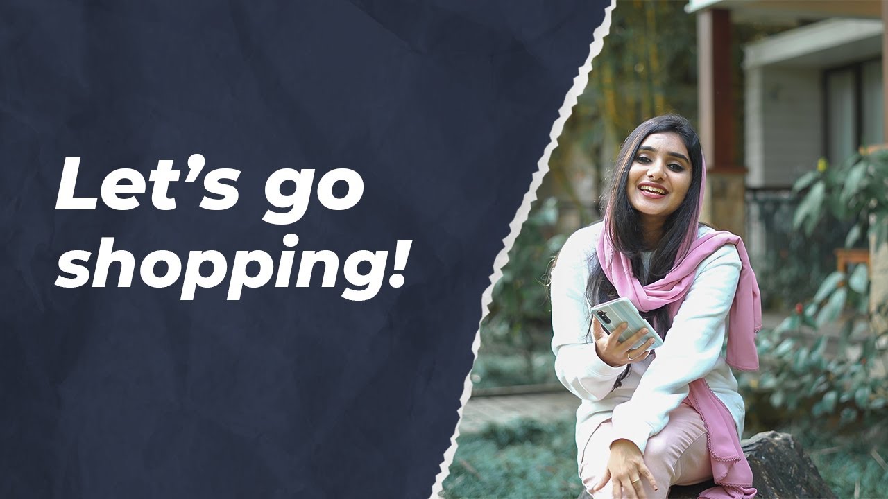 Let's go shopping! | English Cafe