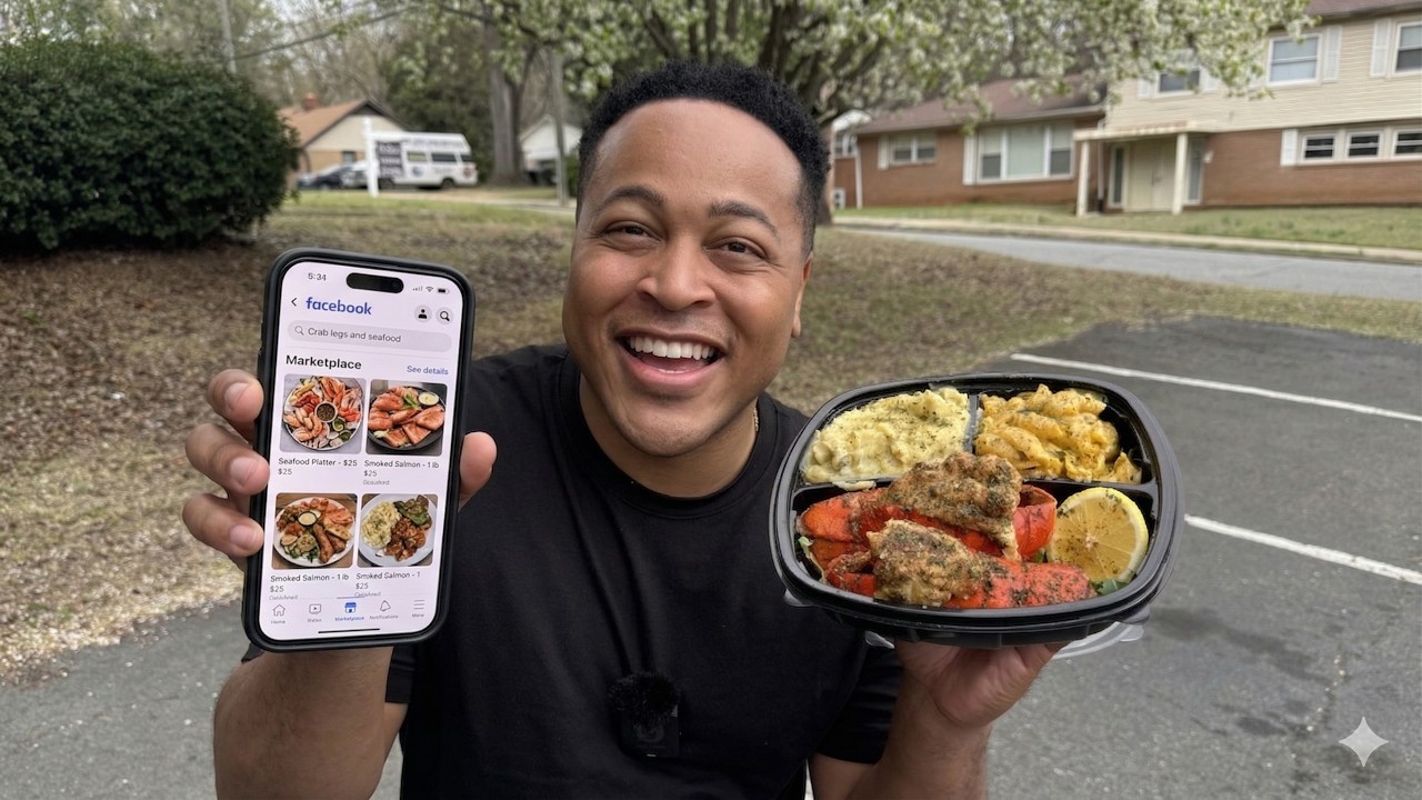 I Ate Facebook Food in Charlotte for the ENTIRE Day | Best Plate Wins $500