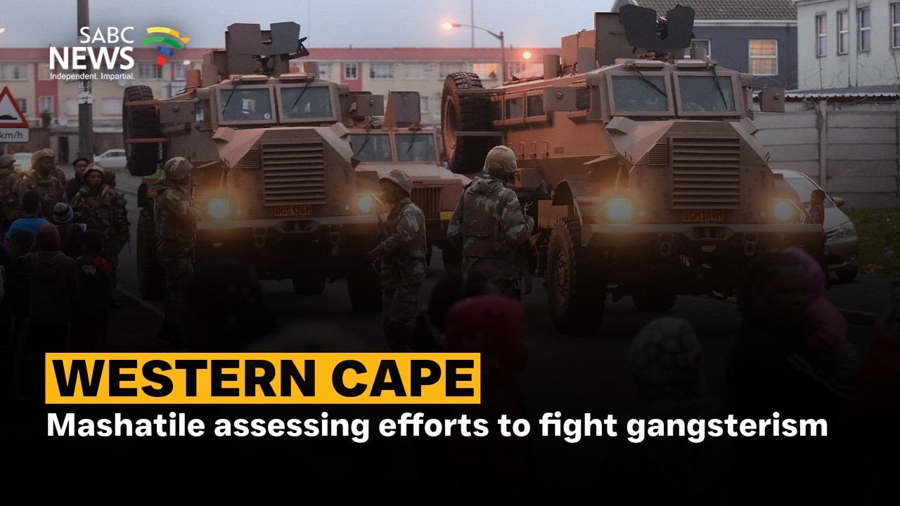 Mashatile assessing efforts to fight gangsterism