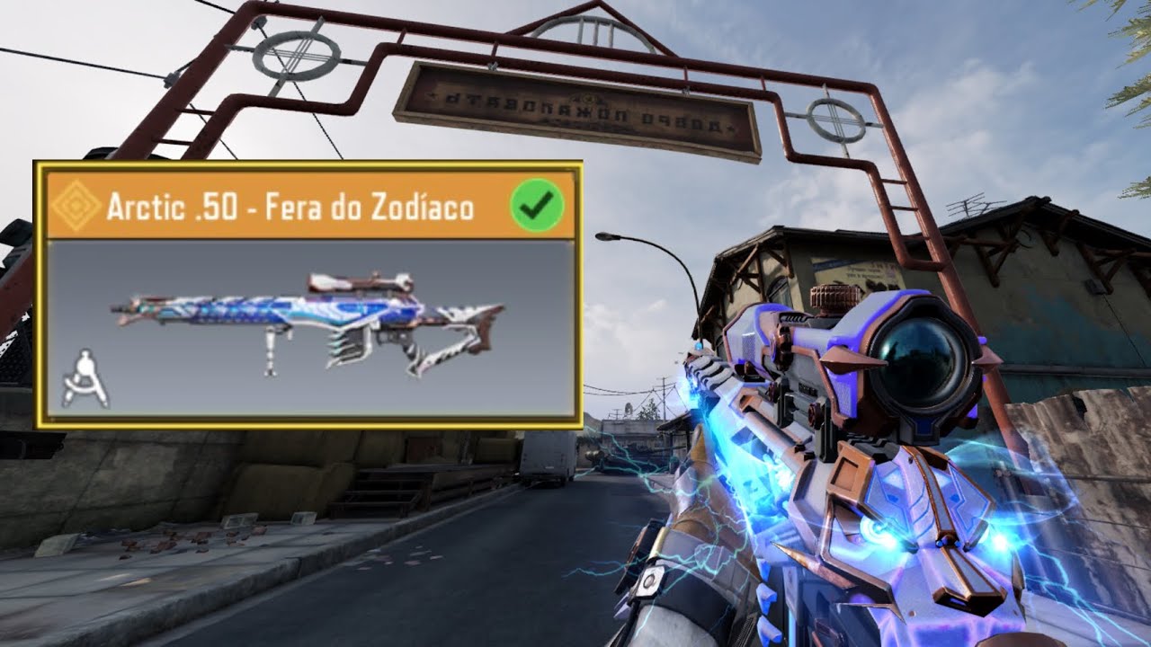 Melhor Skin De Arctic .50 no CODM