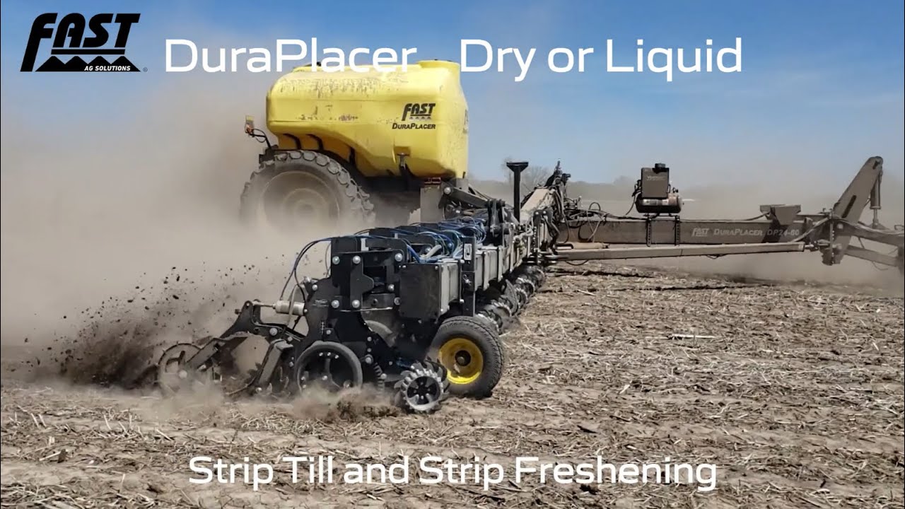 Fast DuraPlacer Walkaround Video - Strip-Till, Strip Freshening, Banding