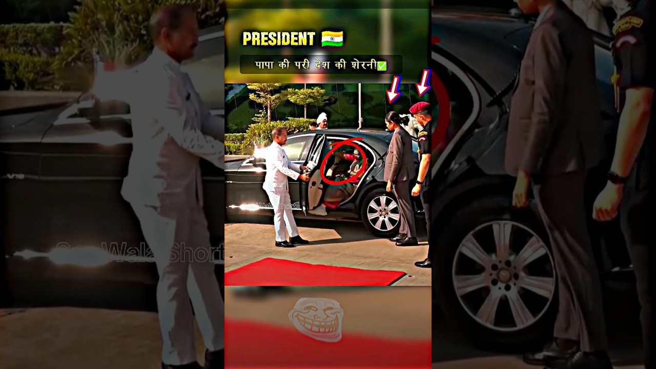 🇮🇳-PRESIDENT DRAUPADI MURMU SECURITY POONAM GUPTA 🔥 #shorts #viralvideo #trendingshorts #video