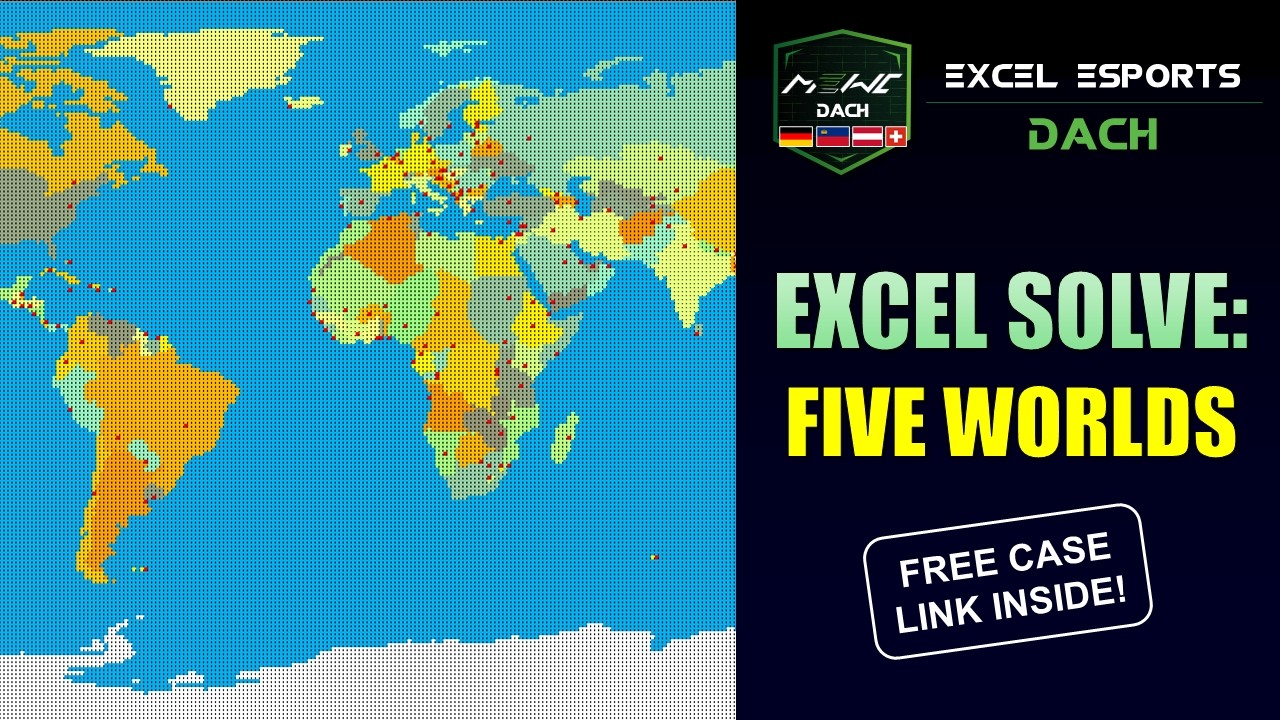 Excel Solve: Five Worlds (Excel Esports DACH – FREE Case 2026)