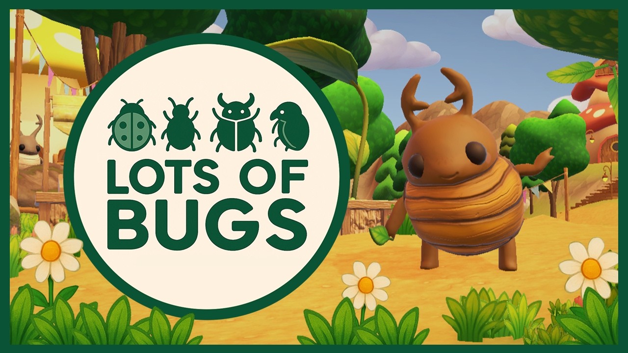 Lots of Bugs - First Look Trailer #indiegame #cozygaming