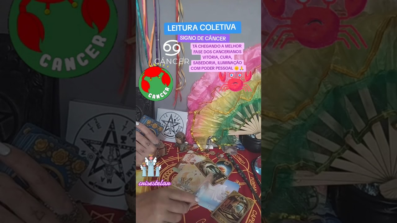 Leitura tarot  atemporal coletiva signo de C&Acirc;NCER #tarot  #signos #cancertarot #cancertarot #signo 