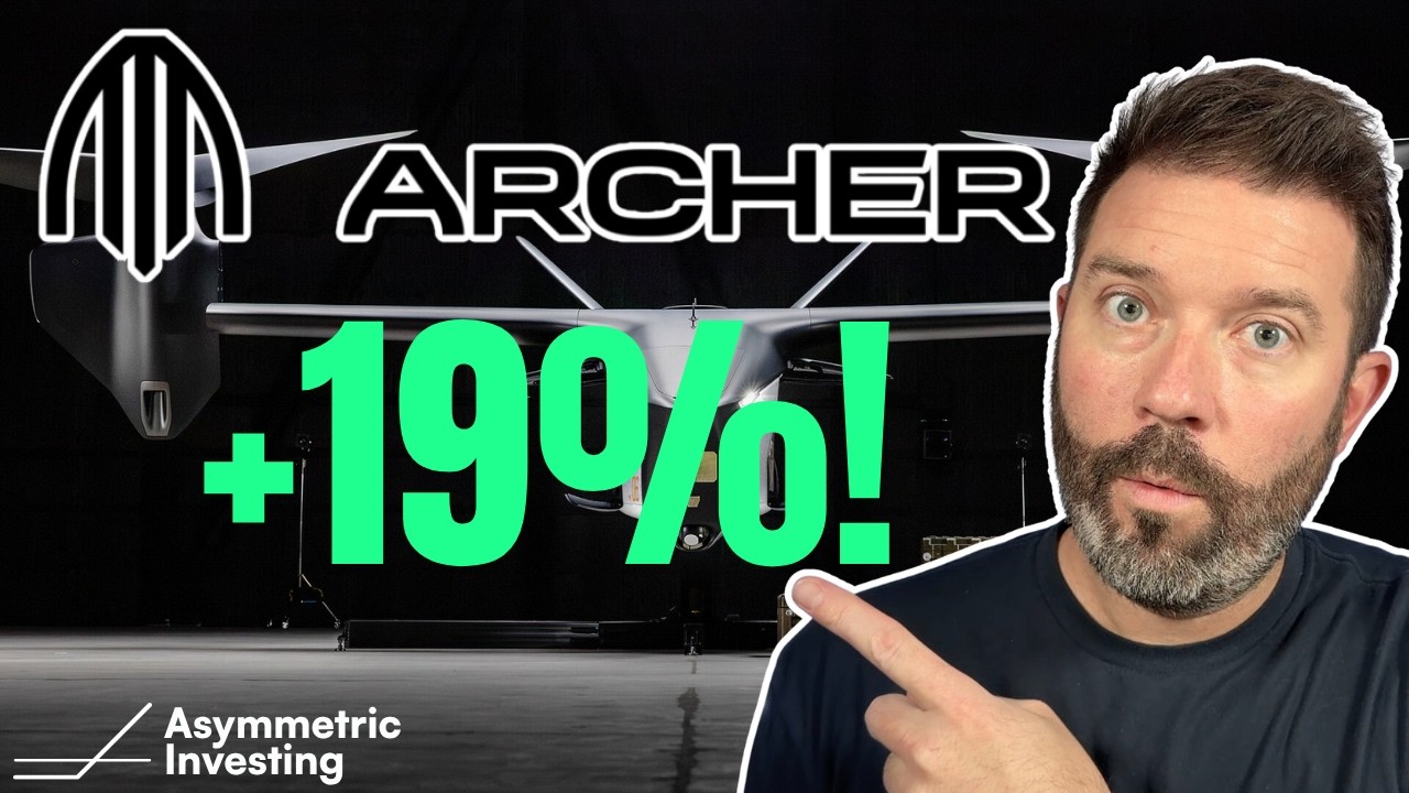Акции Archer Aviation взлетели на 19% (вот почему)