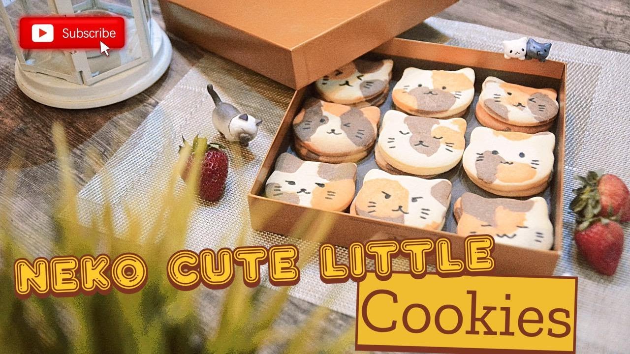 EASY Neko Симпатичные маленькие печенья l Печенье CAT l Дневник # 10