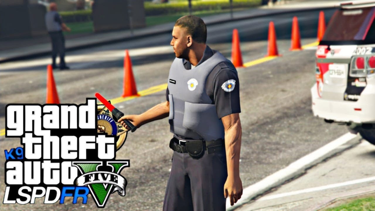 GTA V : MOD POLICIA : BLITZ POLICIAL COM A FORÇA TÁTICA NA FRENTE DA DELEGACIA! - EP.235