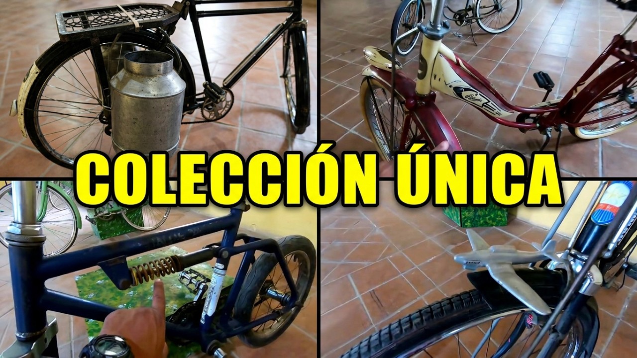Exposición de Bicicletas Antiguas en Chimalhuacán Museo Chimaltonalli.