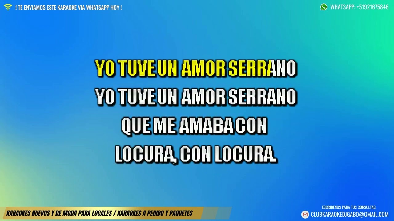 El Encanto de Corazón - Mix Cholo Berrocal KARAOKE + COROS | HD