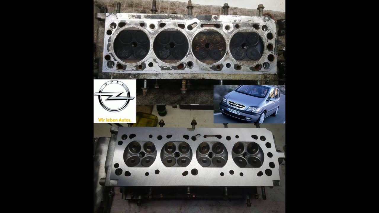 Opel Zafira , Meriva ,Astra Z16XE Hengerfej felújítás Cylinder head restoration resurfacing