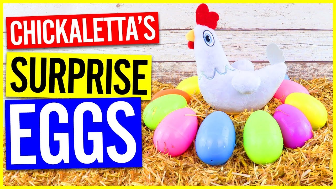 Chickaletta's Toy Surprise Eggs! Opening Paw Patrol, PJ Masks, Trolls, Peppa, MLP and Tsum Tsums