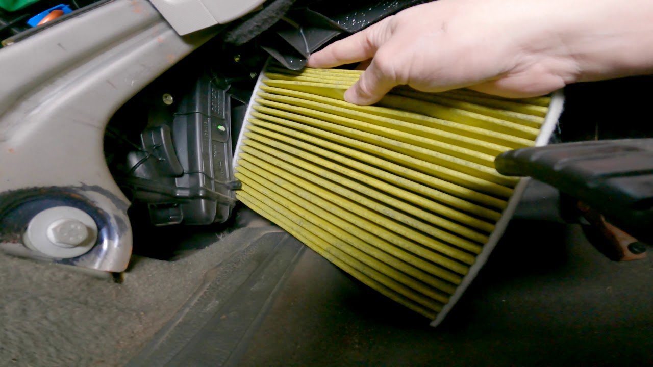 Renault Zoe Cabin Air Filter Service pollen filter