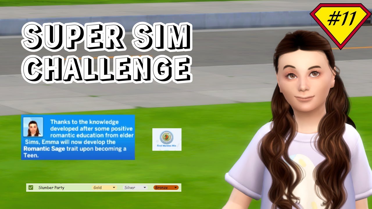 How to get Romantic Sage Trait | Super Sim Challenge #11 | Sims 4