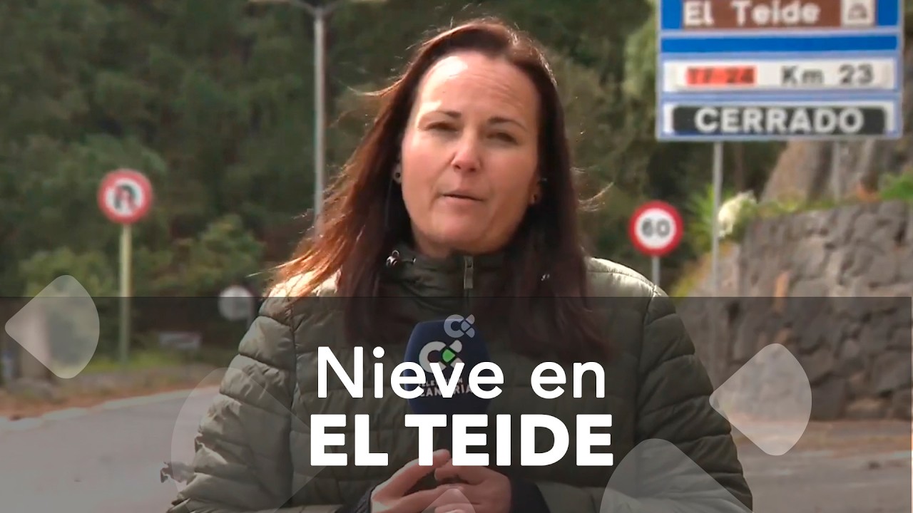 La borrasca Regina deja nieve en Tenerife