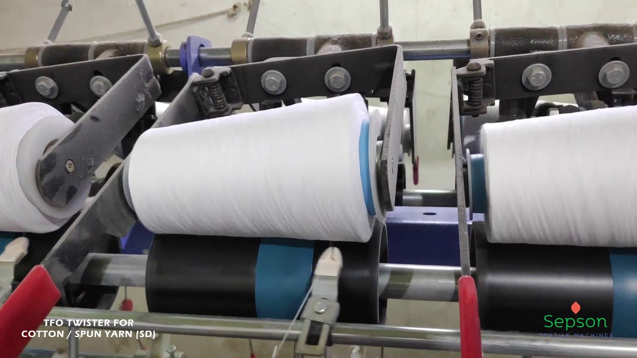 SEPSON Spun TFO twister machine.