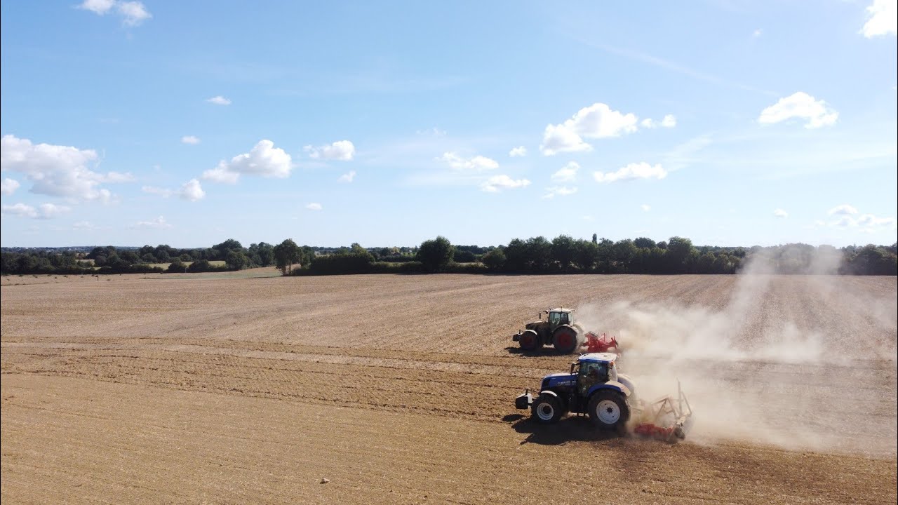 Préparation des sols pour les semis de colza [T7.170&Fentd 720]