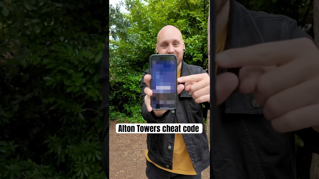 How many rides at Alton Towere in 1 hour with a cheat code?! 