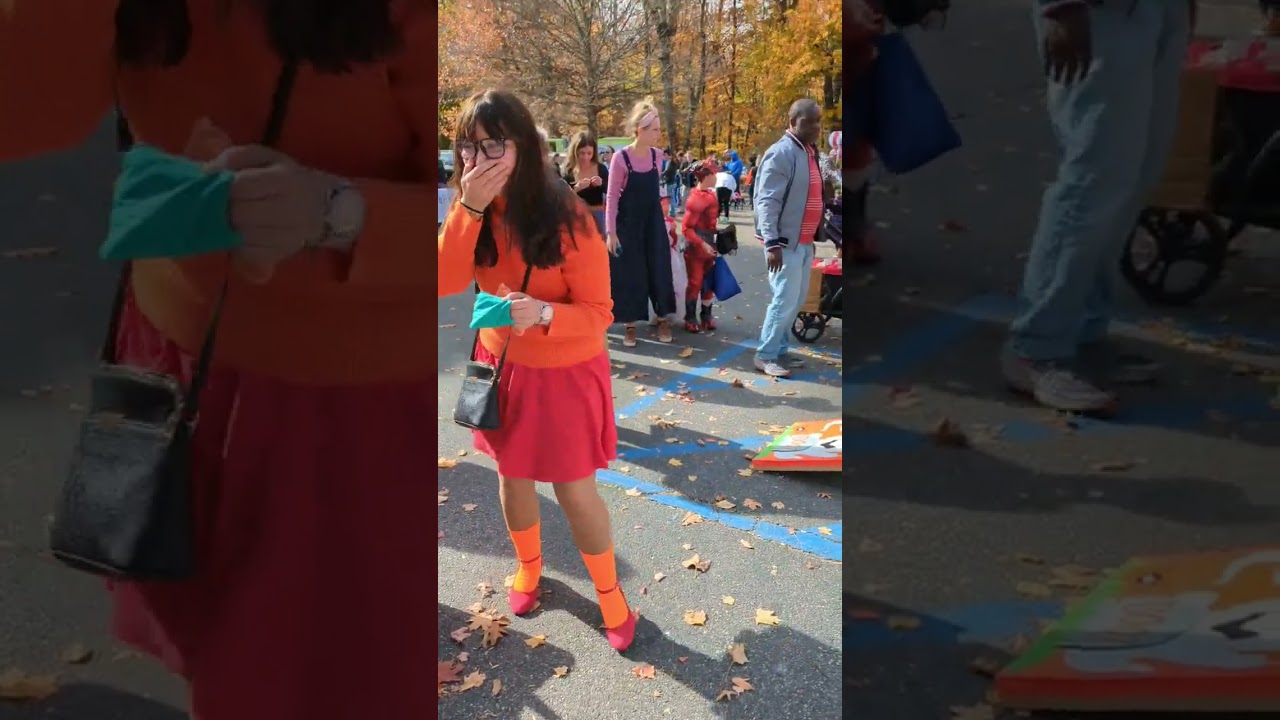 Halloween party! I was Velma!🎃❤️🧡 #aupairlife