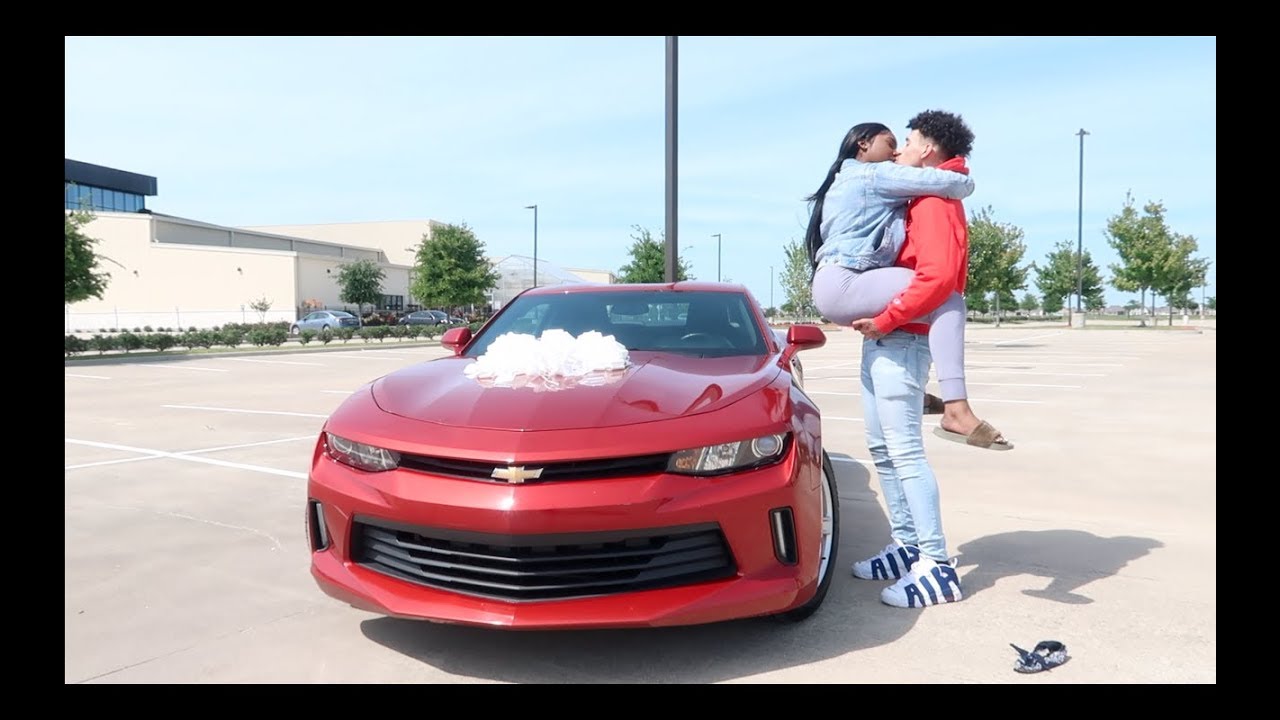 SURPRISING MY BOYFRIEND  WITH HIS DREAM CAR!!!