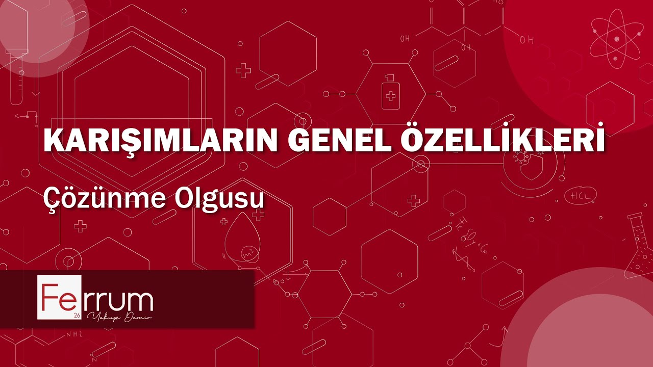 Çözünme Olgusu | Karışımlar