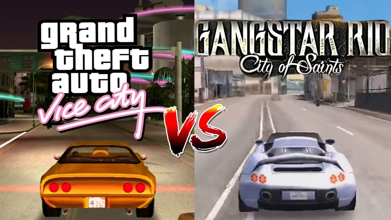 GTA VICE CITY VS GANGSTAR RIO! | COMPARISON (Side by Side) | (in depth) 2021