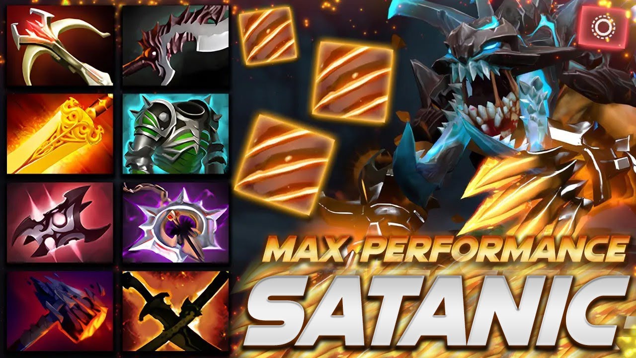 Satanic Lifestealer Max Performance - Dota 2 Pro Gameplay [Watch & Learn]