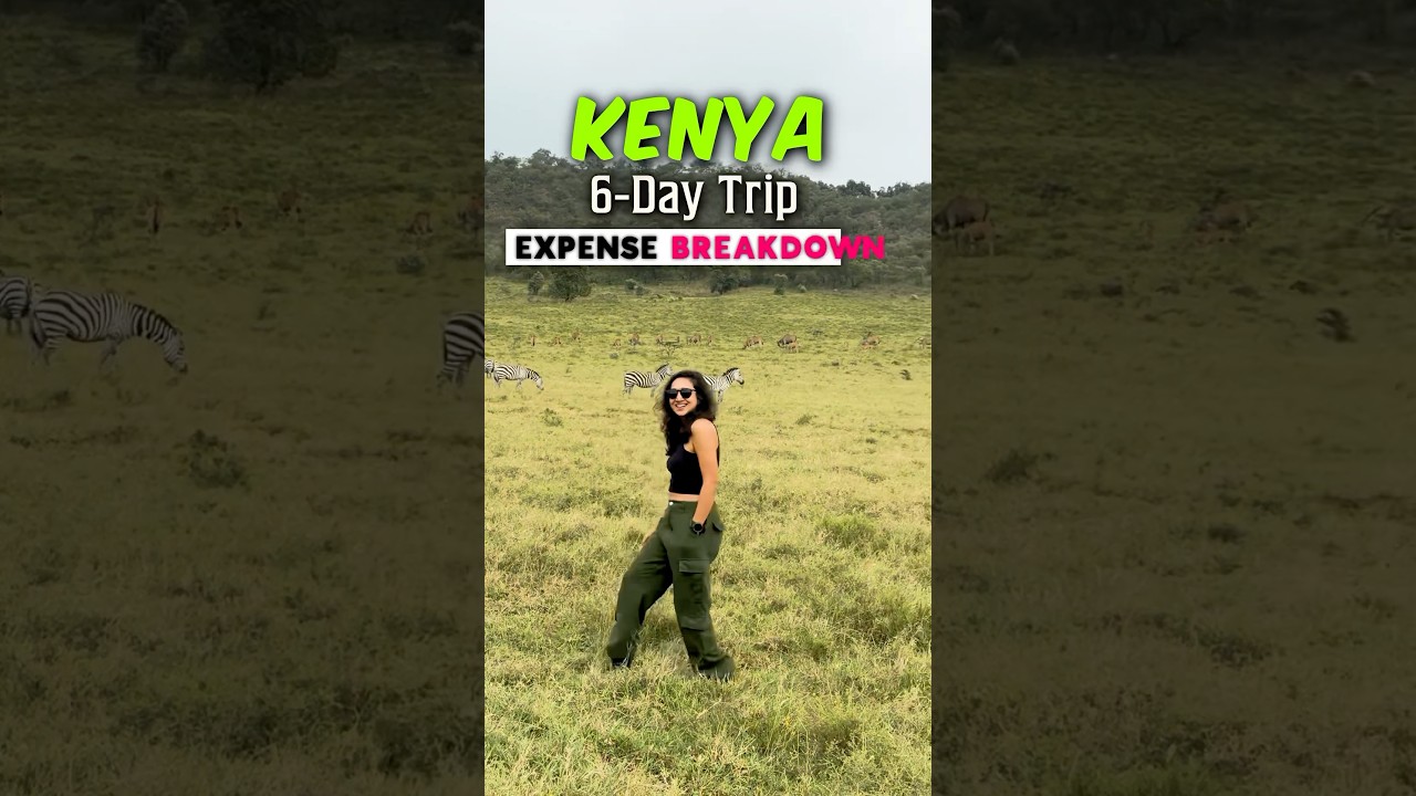 Kenya Expenses for 6 Days Safari | Masai Mara cost | Safari Expenses | Budget for Masai Mara | Lion