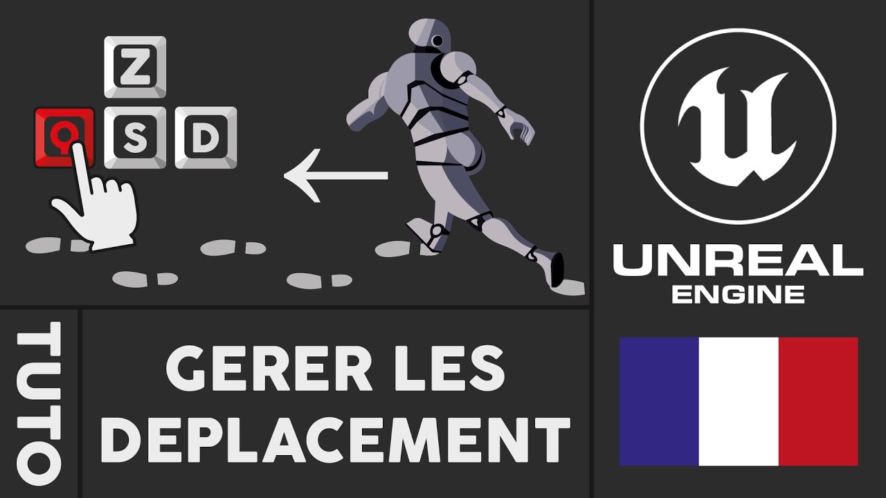 TUTO - Gérer les déplacement du Character sur Unreal Engine 5.