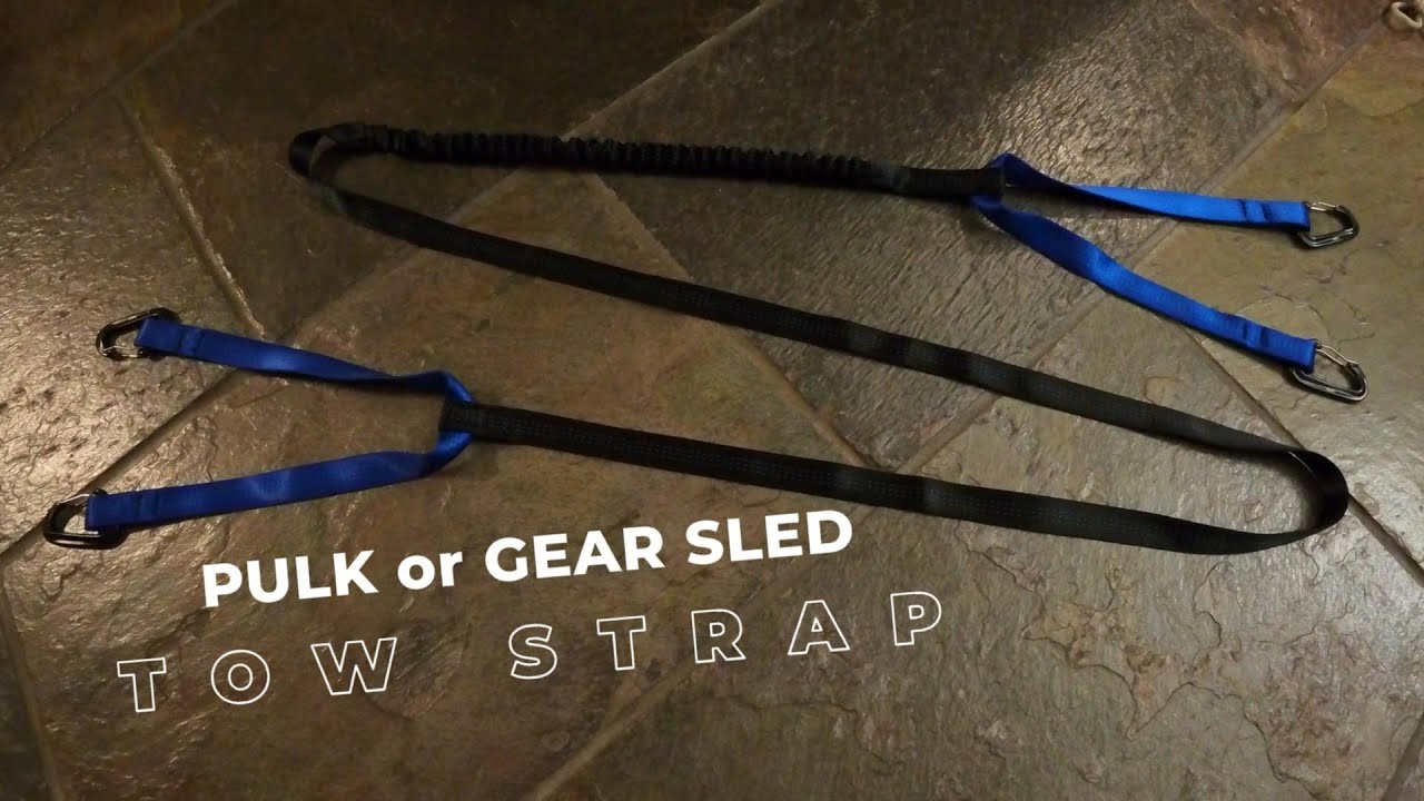 DIY PULK OR GEAR SLED TOW STRAP