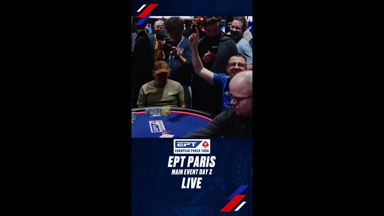 &euro;5K MAIN EVENT &ndash; DAY 2 | #EPTParis 🇫🇷 #Shorts