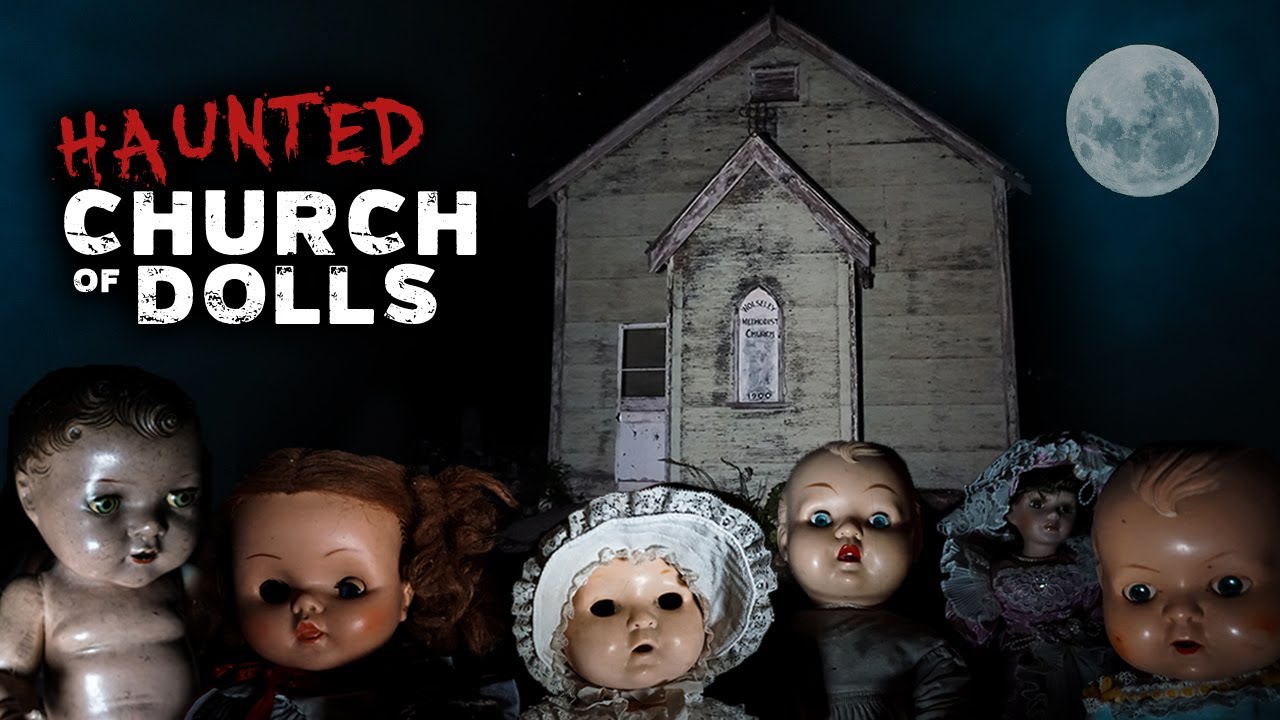 Filling a HAUNTED Church with HAUNTED Dolls for HALLOWEEN!