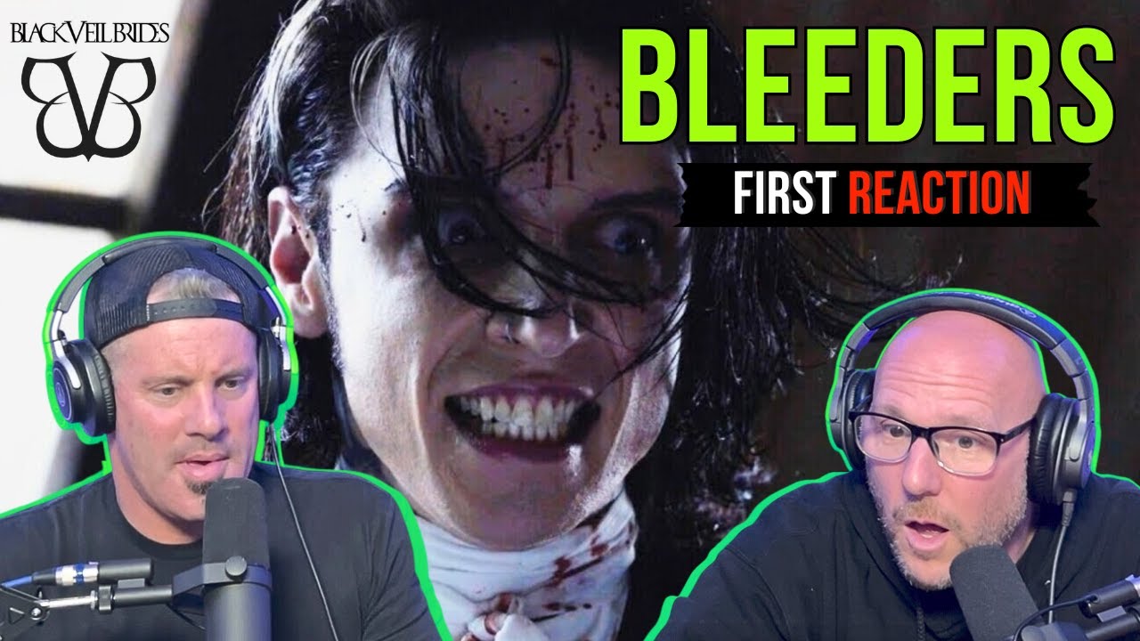 Black Veil Brides - Bleeders (Official Music Video) | REACTION