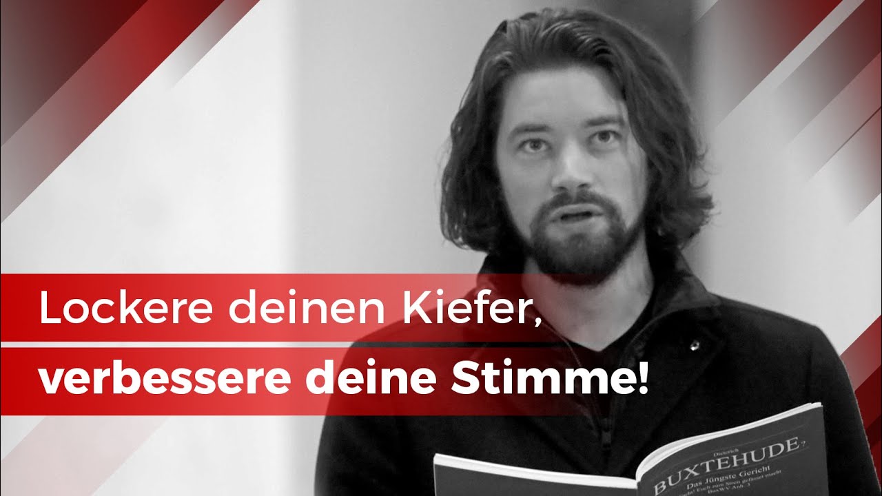 Kiefer lockern f&uuml;r eine klare Stimme: Effektive &Uuml;bung | Voice Coaching Serie #3