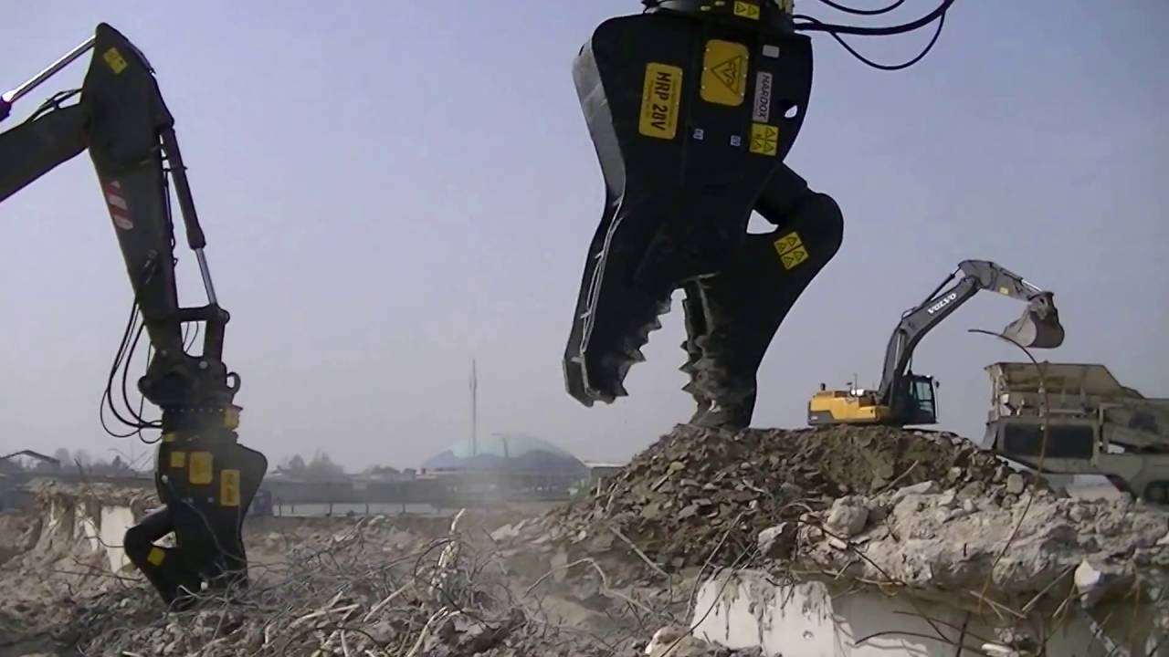 HRP 28V Rotating Demolition Pulverizer