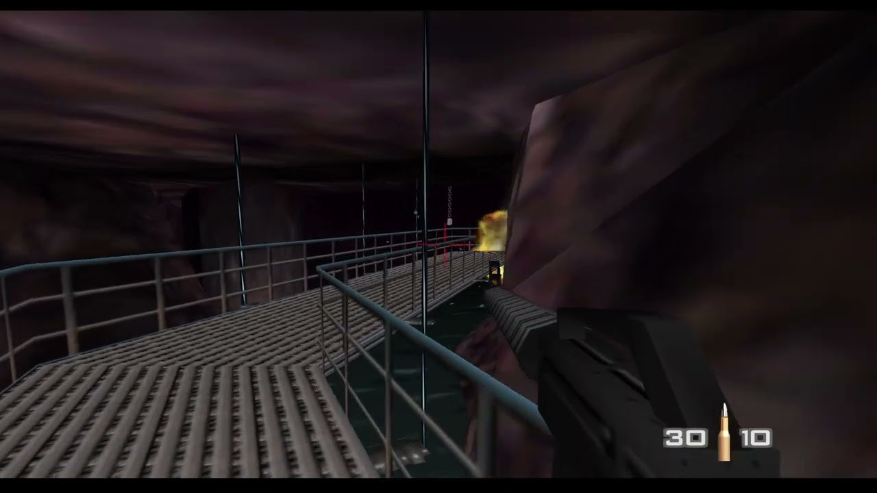 Goldeneye - Enemy Rockets - 00 Agent - 17b - Caverns - alt. Route for Objective B