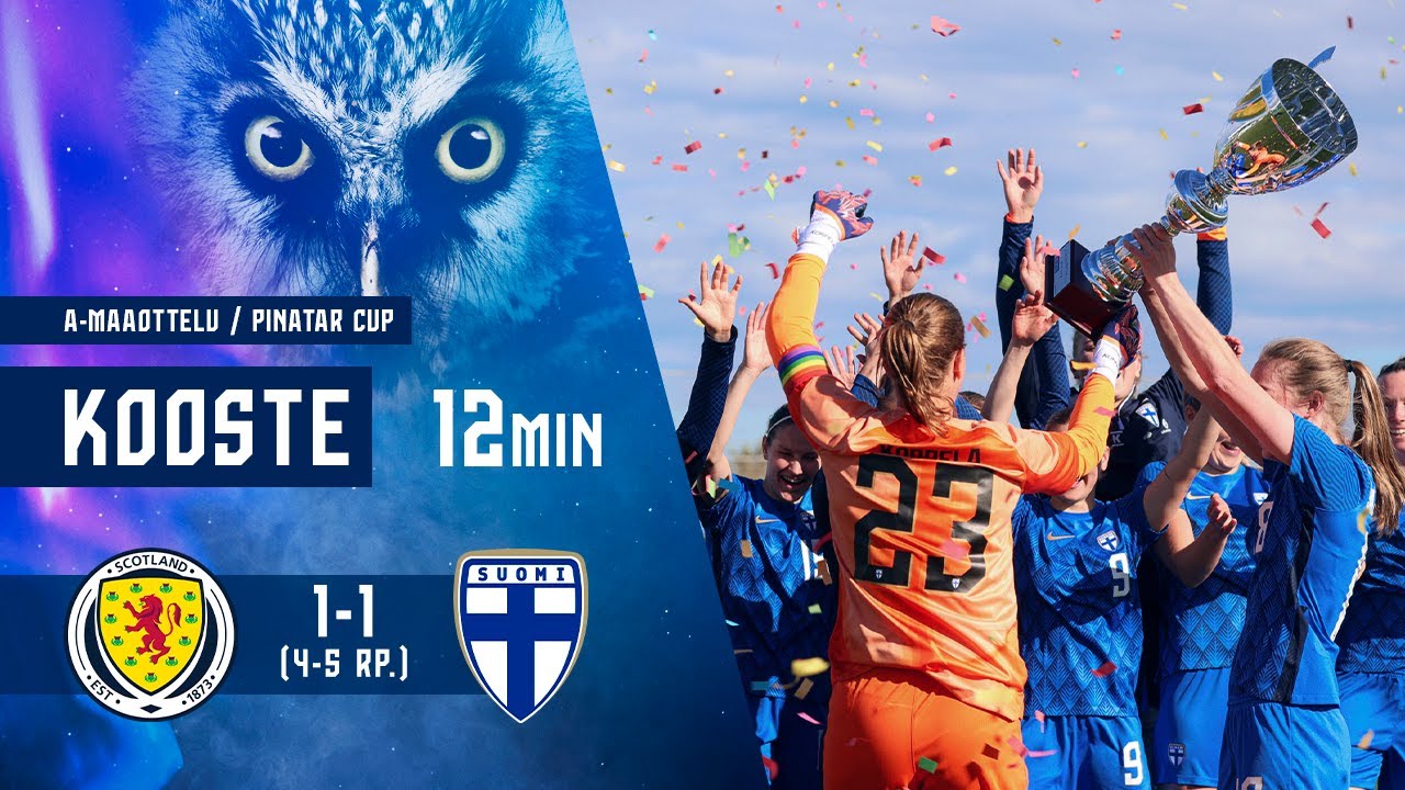 Helmarit Highlights (12 min.) | Skotlanti–Suomi 1–2 rp. (1–1) | Pinatar Cup | 27.2.2024