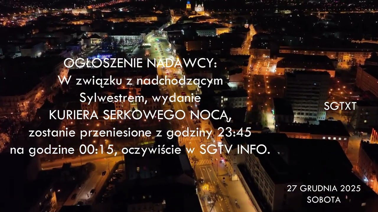 SGTV - SGTXT, reklamy - (27.12.2025)