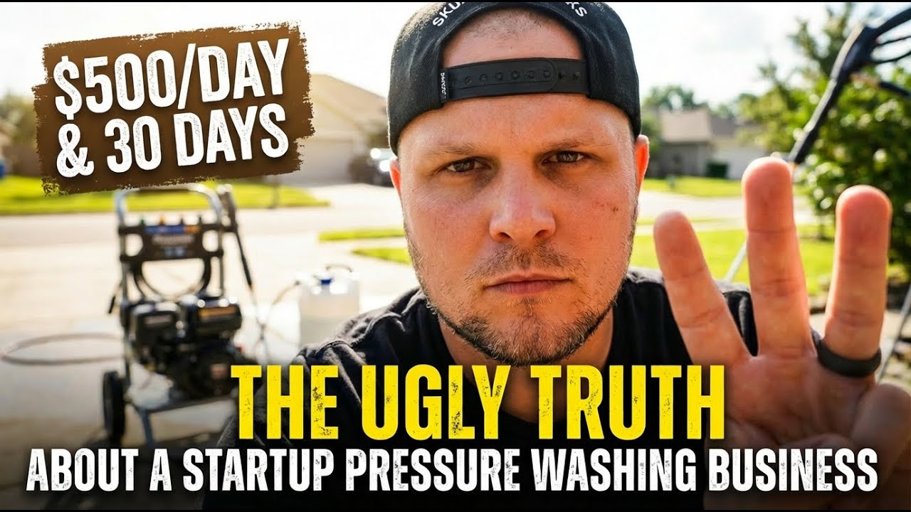 Don't START A Pressure Washing Business Without Knowing This!