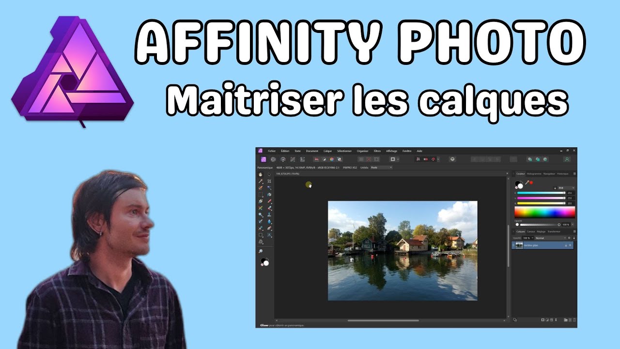 Affinity Photo maitriser les calques