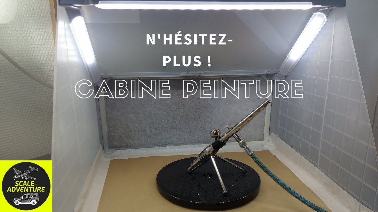 cabine peinture entretien et description (outillage maquette)