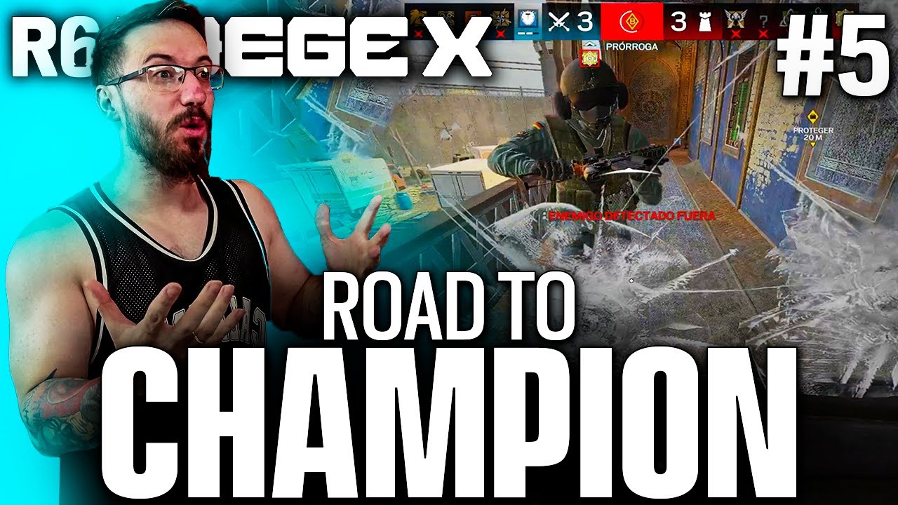 🔥 SOY el MEJOR MONTAGNE #5 | ROAD to CHAMPION | RAINBOW SIX SIEGE X