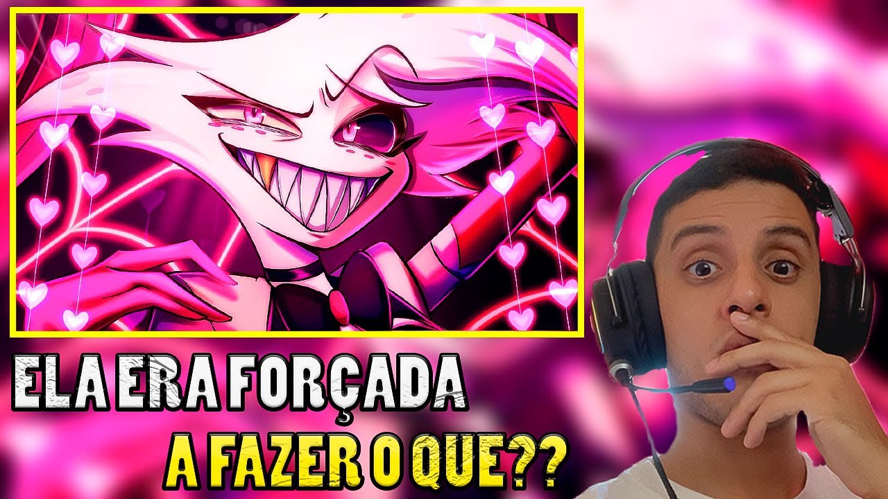 Reagindo a Refém (Angel Dust) | Sting [REACT Skyzera]